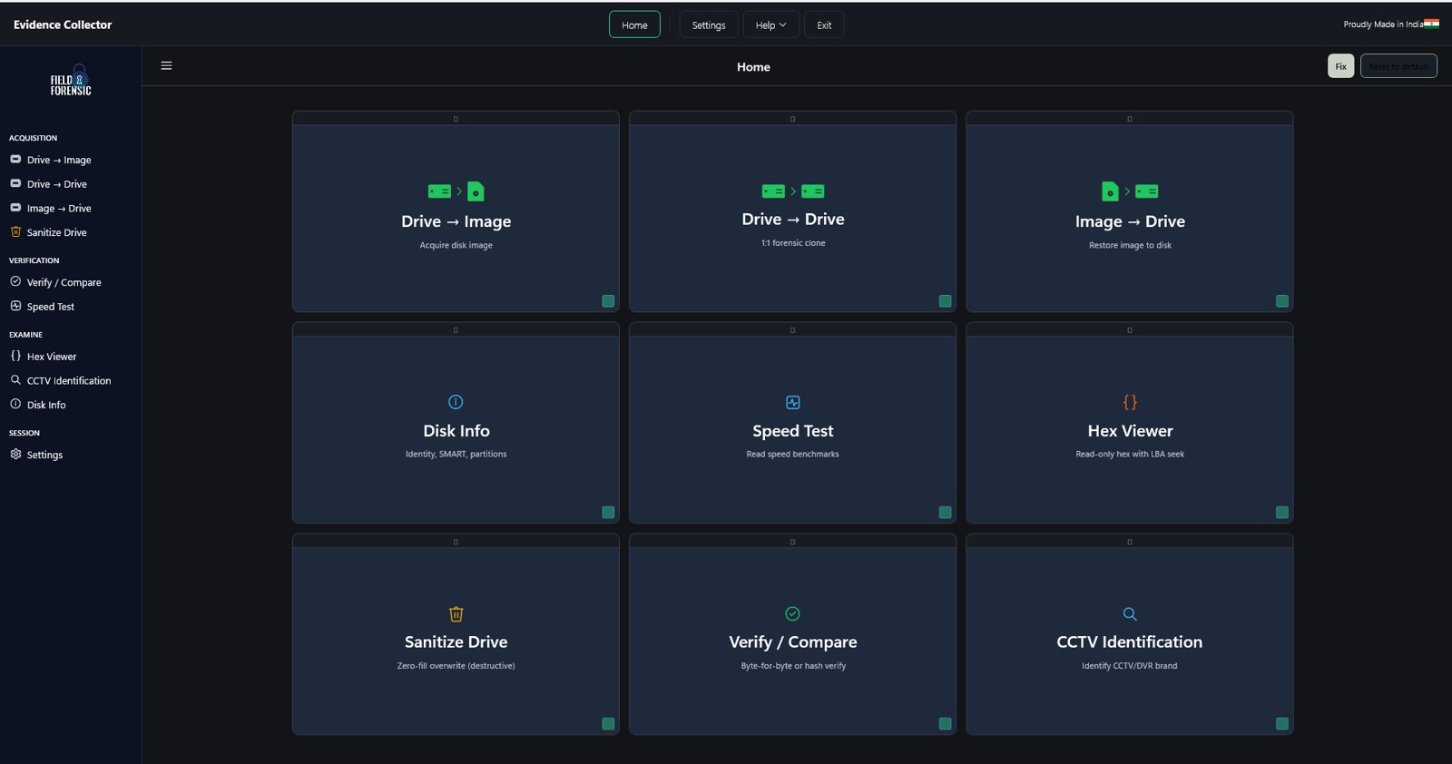 Drive Works home dashboard